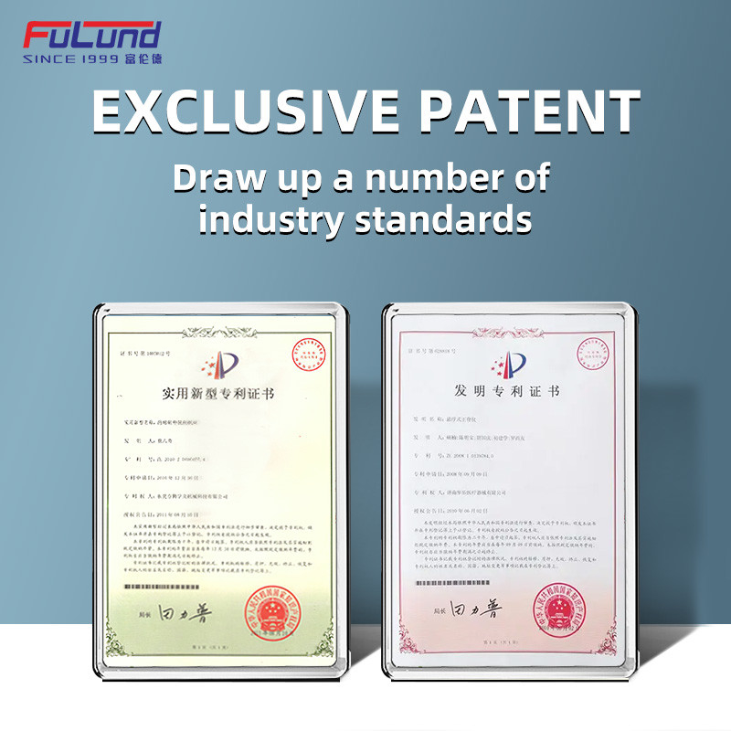 FuLund Logo Rubber Label Making Machine 18 Color Drop Molding